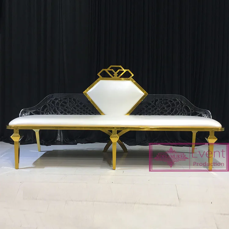 High Quality Wedding Furniture White Rental Wedding Decor Sofa Buy