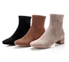 New spring/winter 2019 spice socks with flat elastic platform heel Martin boots