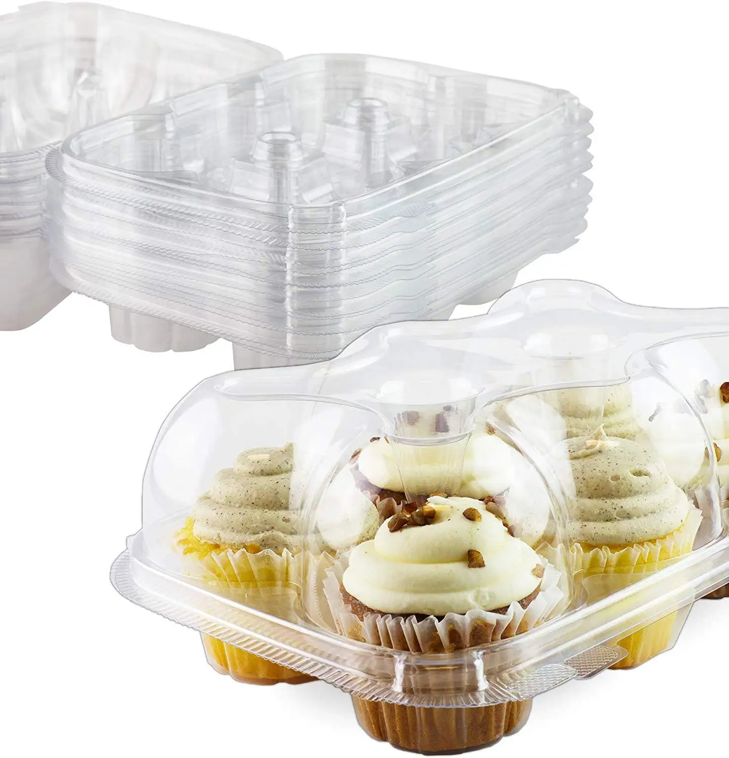 卸売透明カップケーキボックス6グリッドプラスチックカップケーキケース容器包装用 - Buy カップケーキカップ,クリアプラスチック製のカップ ケーキボックス,ミニカップケーキの包装 Product on Alibaba.com