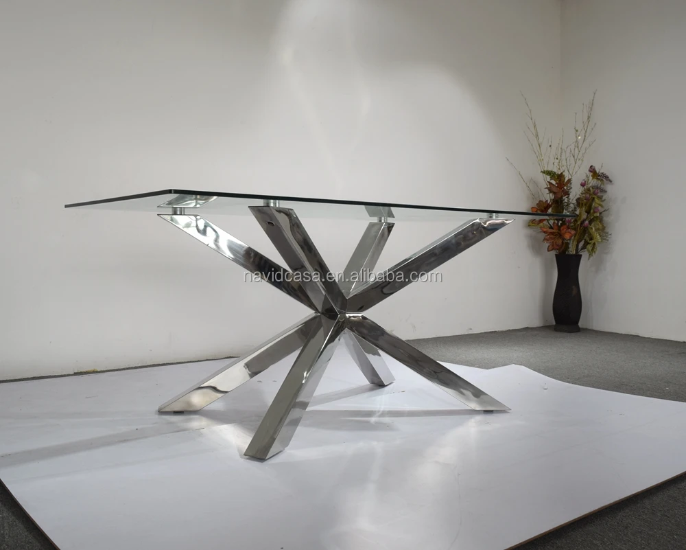 A9002 Modern Gold Glass Dining Table Set With Chairs Buy Dining Table Set 8 Chairs,Modern