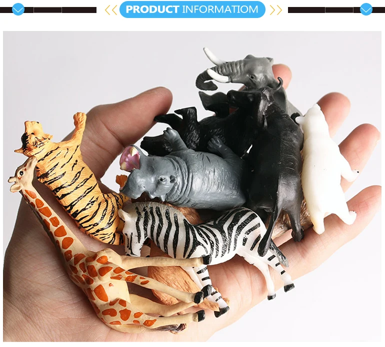 Wholesale Zoo Mini Plastic Toy Wild Animal Buy Mini Plastic Toy