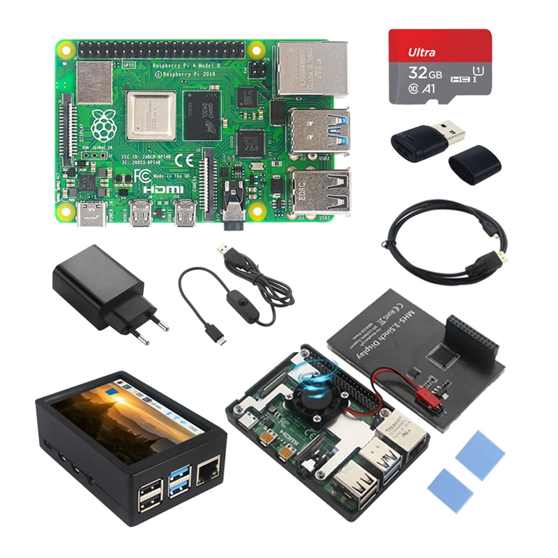 Raspberry Pi 4 Model B Full Kit - 8GB RAM & 3.5