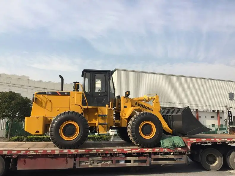 柳工clg856h 新型鉸接擺輪式裝載機 5 噸支付裝載機 payloader 孟加拉