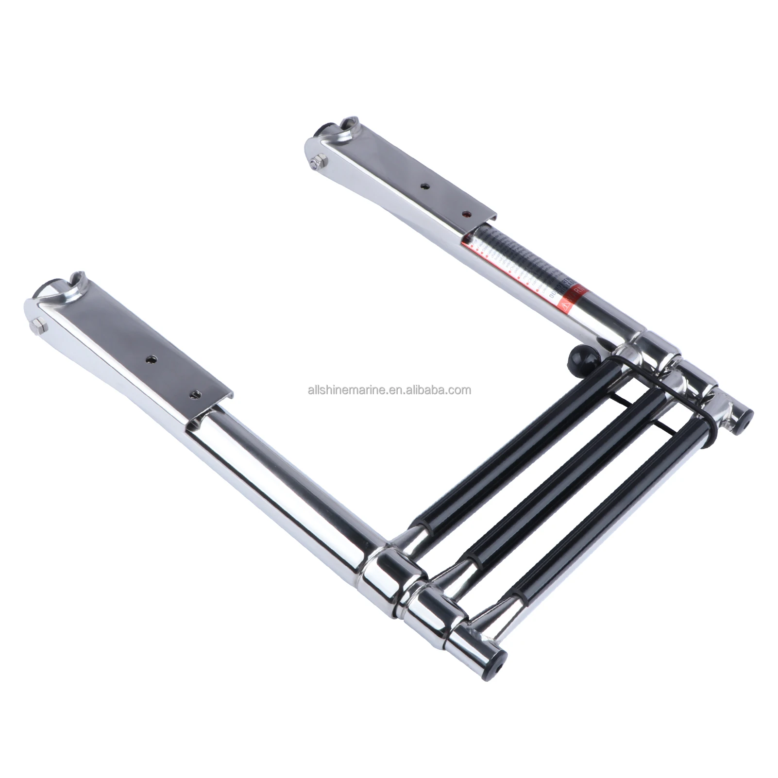 Boat Parts 3step Stainless Steel Retractable Boat Ladder Marine