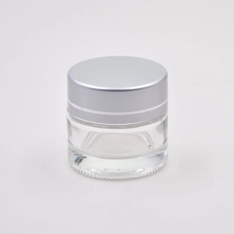 15g 20g 50g 80g Clear Round Screw Top Eye Cream Jar Skin Care Body
