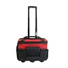 Water Resistant 600D Polyester Wheeled Tool Case 18 Inch Rolling Tool Tote Bag
