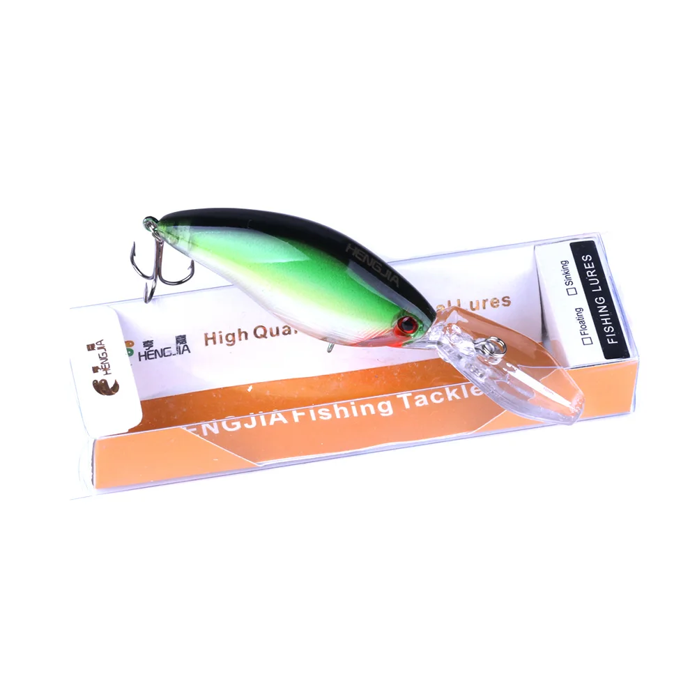 Hengjia 10.5cm 17.8g Vivid Swimming Action Floating Crankbait For Bass ...