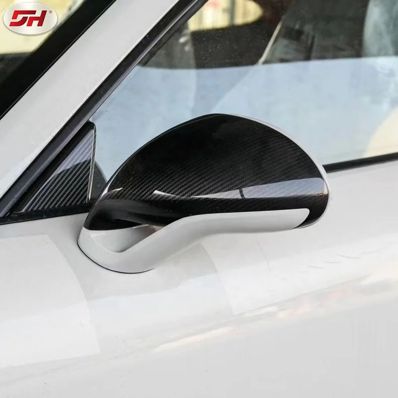 sport-style replaceable carbon fiber mirror cover mirror case side mirror cover for Carrera 991.1 991.2 cayman boxster 981GT4