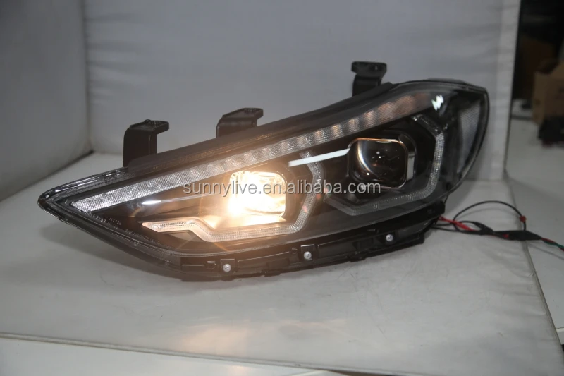 devil eye LED  headlight For HYUNDAI  Elantra  2017-2019   year LF