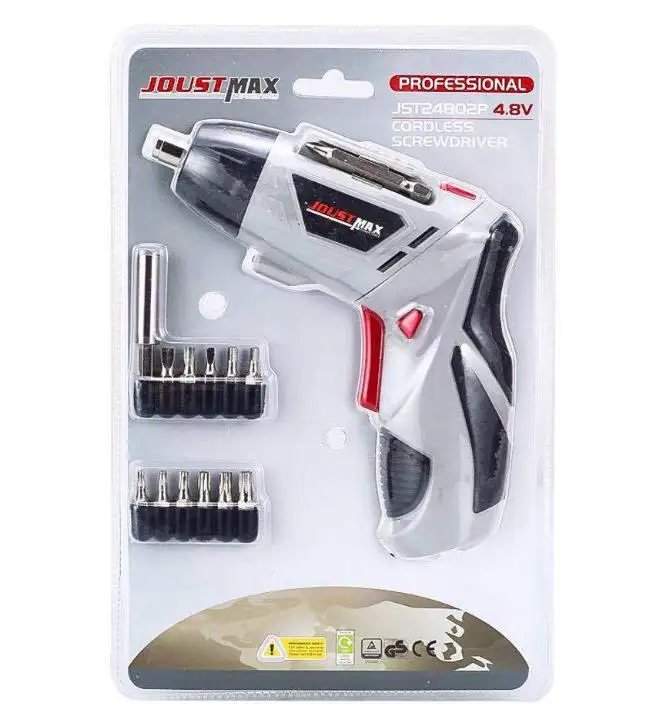
4.8V Mini Power Cordless Electric Battery Motorized Screwdriver Set 