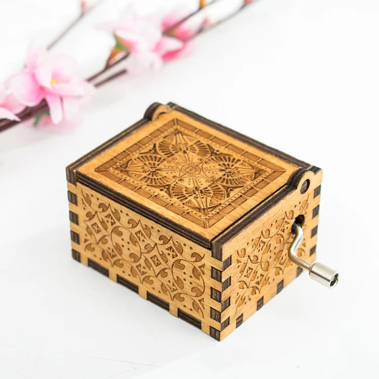 You Are My Sunshine Wood Music Boxes,Laser Engraved Vintage Wooden ...