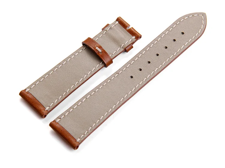 手工制作意大利蔬菜鞣制皮革定制表带皮革表带 - buy band leather