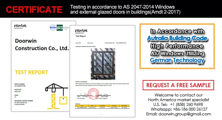 Vancouver as2047 casement window and door american style residential aluminium windows aluwholesale