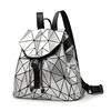 Geometric Luminous Backpack Bags 2019 New Travel Bags For School Back Pack Holographic Bao Backpacks