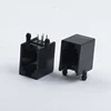 2019 hot sale 55 series deep gray grey 4pin rj11 4p4c bk 5 telephone adapter jack