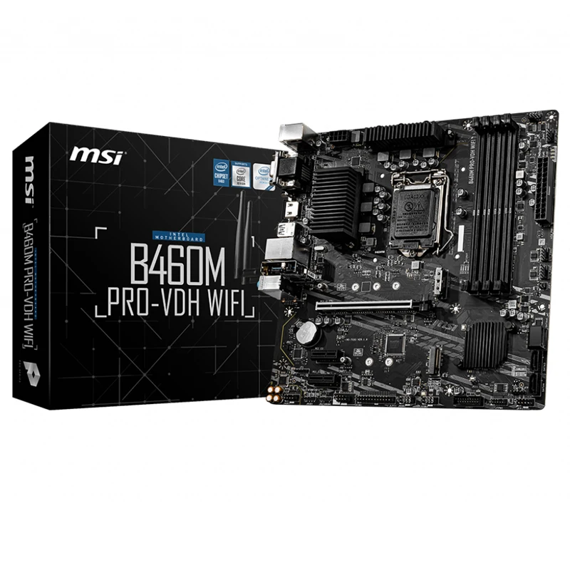 Msi Ddr4 128gb Dual M.2 Slots B460m B460 Pro Vdh Wifi Matx 10th Gen