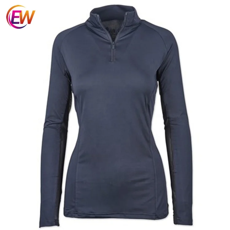 Sport T Shirt Horse Riding Tops Long Sleeves Equestrian Riding Shirt