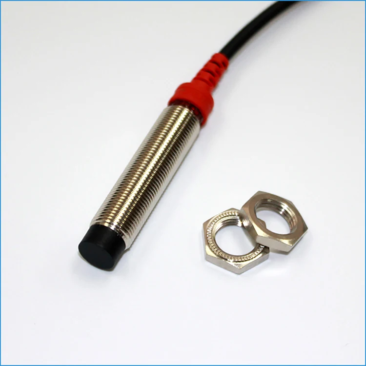 4mm M12 Metric thread non flush type inductive sensor DC 12-24V presence induction sensors.jpg