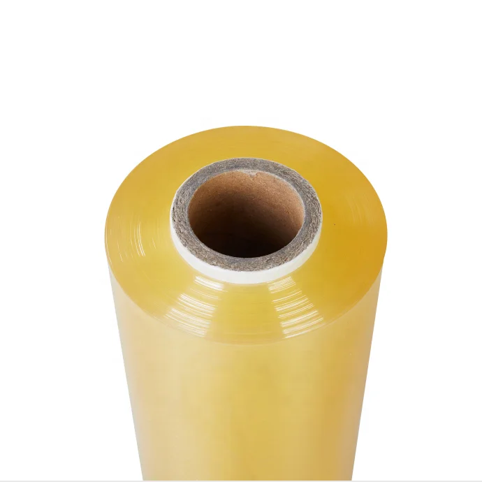 Food Wrapping Pvc Stretch Cling Film Food Grade 10mic 1500m Jumbo Roll