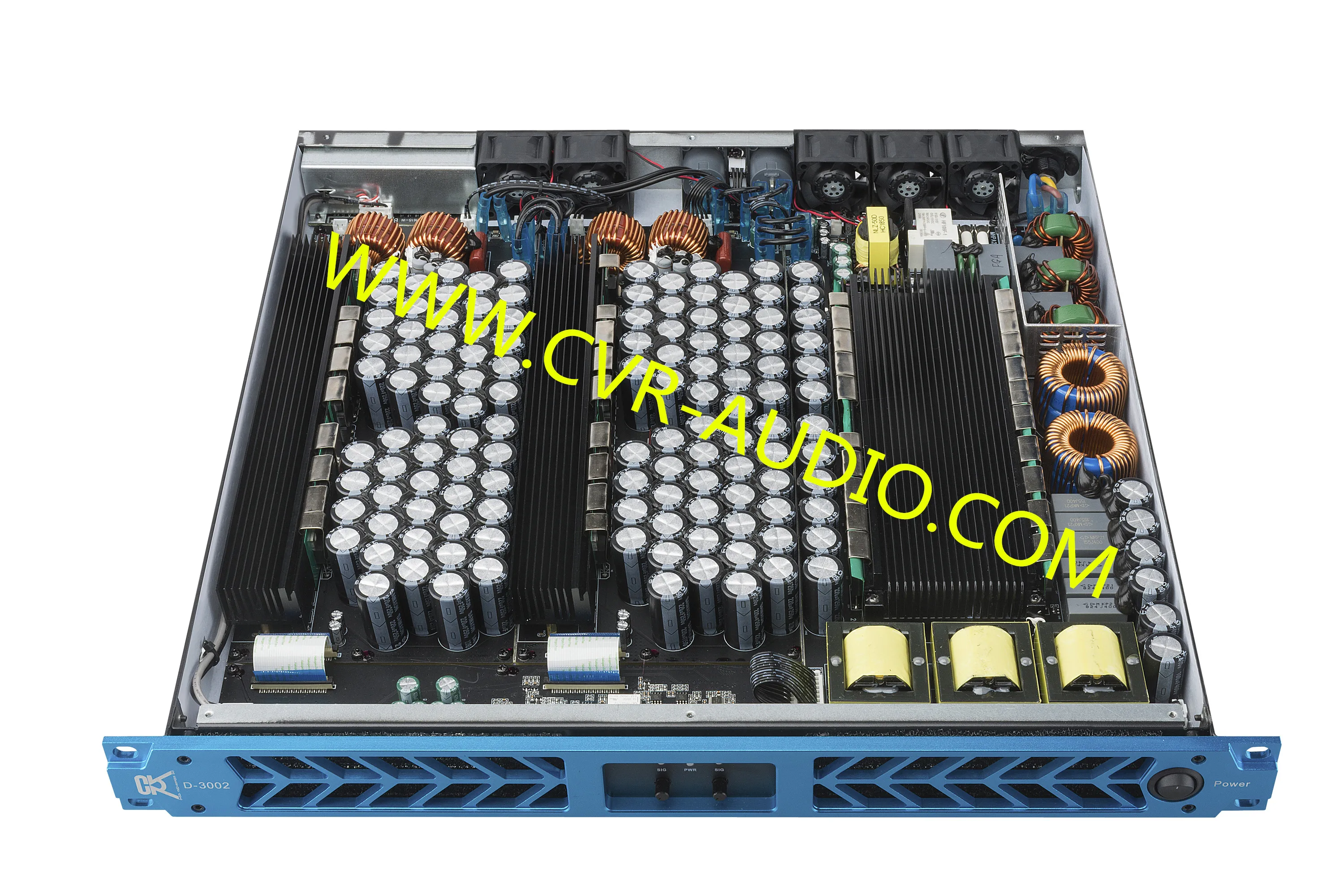 Professional 4 Channel Class Cvr D Power Amplifier 1u Amplifier D-2004