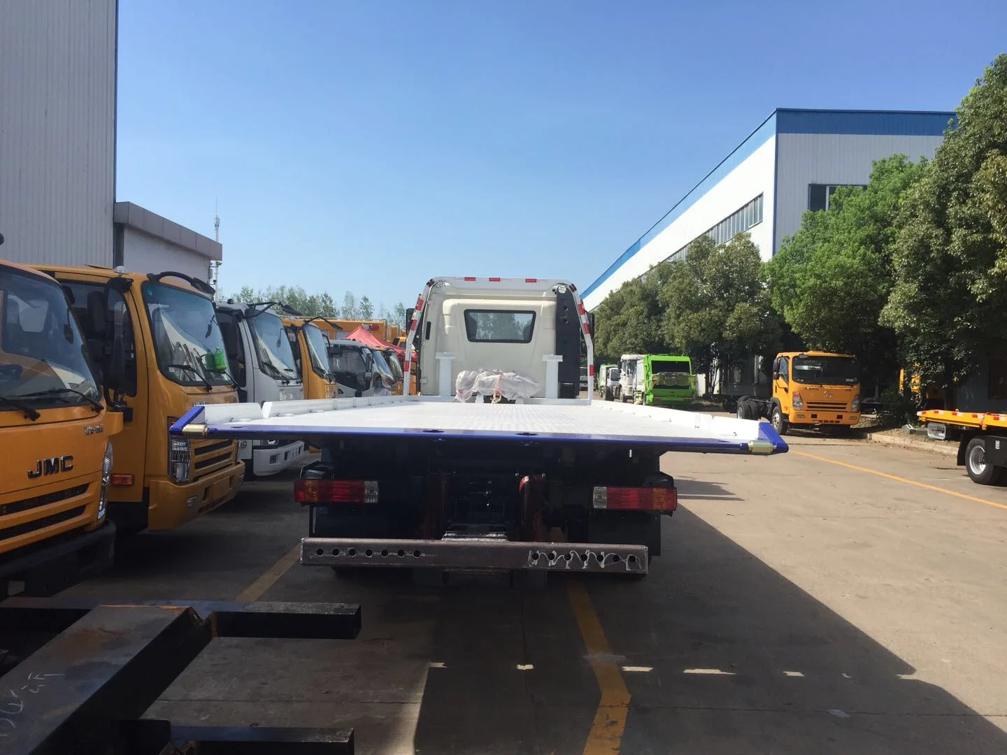 4x2 FAW 6ton to 8 ton integrated tow truck winch for sale philippines