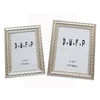 A4 Exquisite vine pattern wide-necked metal photo frame, intimate photo-free placement of true glass photo frame decoration