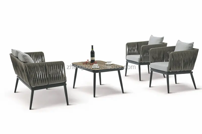 Outdoor Chair Widely Use Fashion Brown Rattan Furniture Sofa Heb Patio