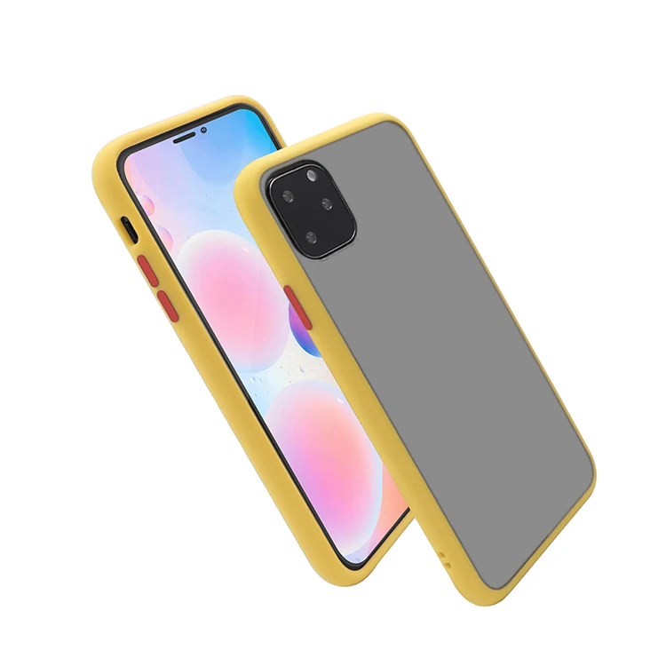 Frosted pc tpu 2 in 1 clear cell phone case for HUAWEI HONOR 9A MATE 20 LITE PRO 30 40 PRO MATE30/NOVA5IPRO