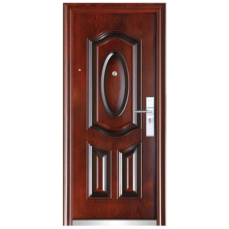 Hs Sd03 Customized Modern House Internal Room Safety Embossed Steel Metal Doors Design Buy Internal Steel Doors House Door Steel Doors Product On Alibaba Com