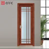 aluminum door commercial door thermal break hinged swing bath room door