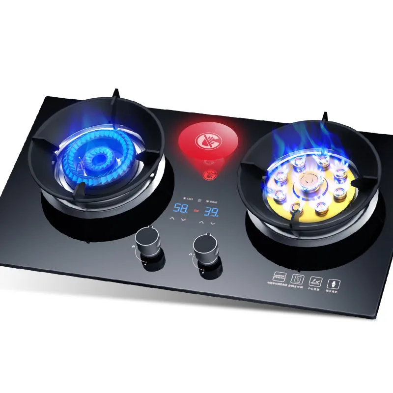 Gas Stove Double Stove Household Table Type Embedded Natural Gas