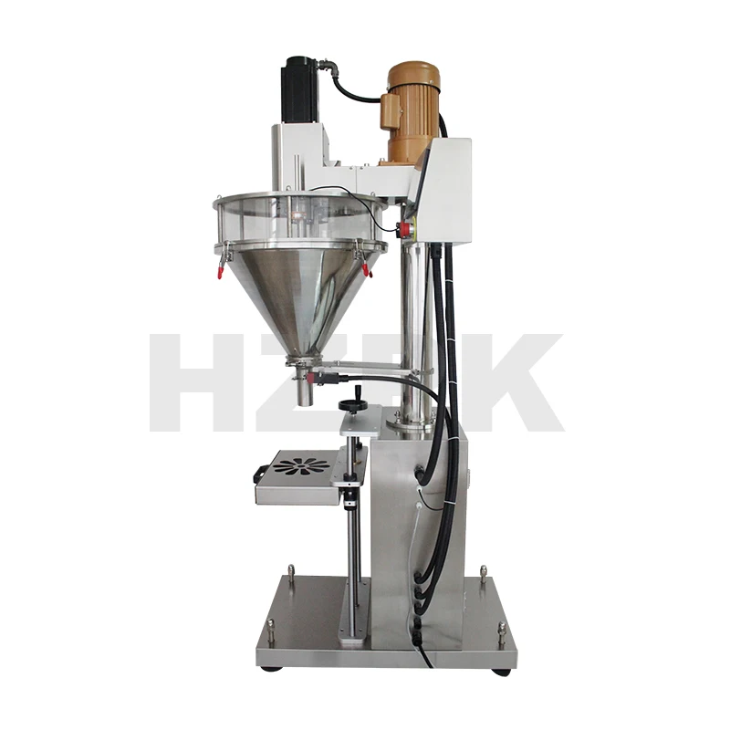 Semi-automatic Powder Filling Machine With Mixing - Buy Powder Filler