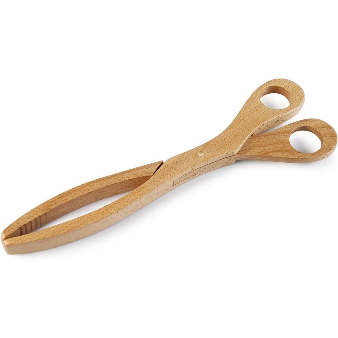 Wooden Scissor Bread Tong - Eco-Friendly Kitchen Tool for Bakeries ...