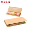 KAII Memo Sticky Notes Flag Kraft Notebook Personalized Notepads with Pen and Colorful Index Tabs Flags Page Markers
