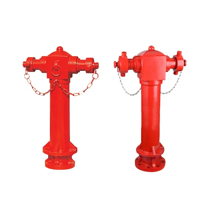4" BS750 Red Color Cast iron 2 Way Outdoor Ground Pillar Fire Hydrant