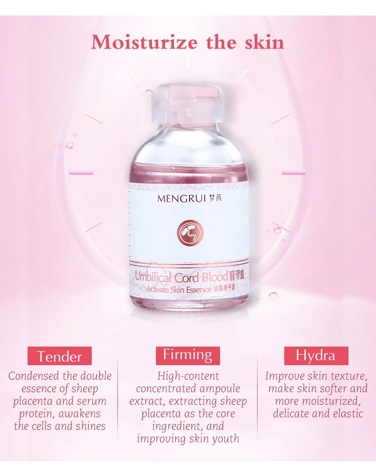 Mengrui Collagen Hyaluronic Acid Face Serum Whitening 100 Pure Activate Skin Essence View Skin Whitening Essence Meng Rui Product Details From Guangdong Sun Forever Biology Technology Co Ltd On Alibaba Com