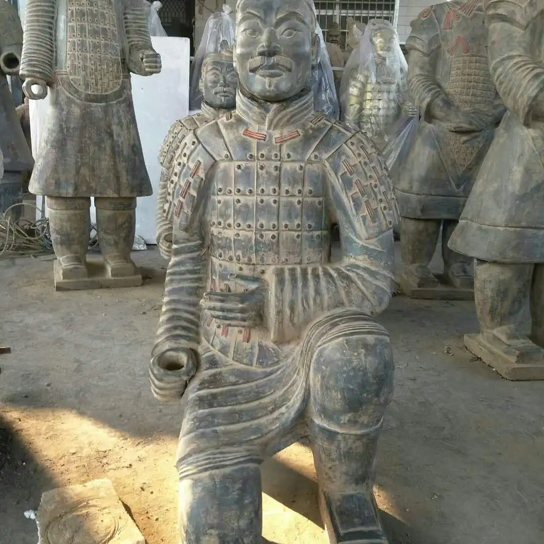 Kneeling Archer Terracotta Warriors Statues For Home Decoration Buy Terracotta Warriors