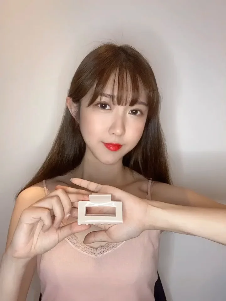 Japan And Korean Style Acetate Hair Claws 6.6cm Rectangular Cellulose