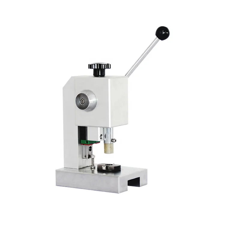 Manual Coin Cell Electrode Disc Cutting Punching Machine For Coin Cell
