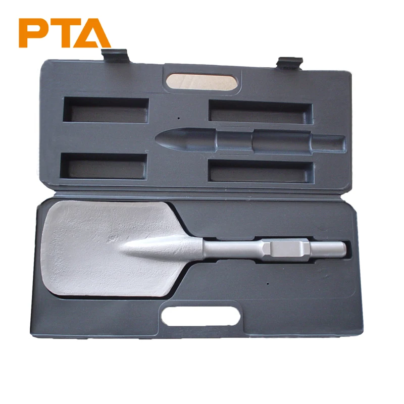Ph65a 30mm Hexagonal Chisel 30mm Hex Moil Point Jackhammer Chisel Heavy Duty Demolition Hammer