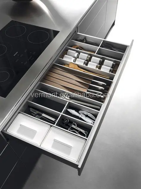 2019 Hangzhou Vermont Neue Modell Küche Schwarz Schränke Küche Möbel