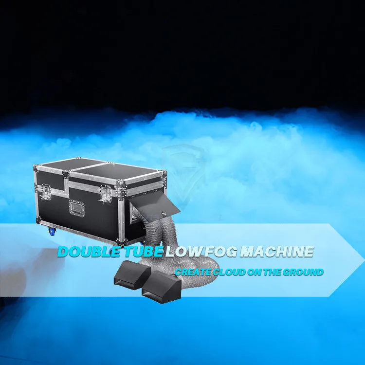 4000w Double Tube Good Effect Water Low Fog Machine Dry Ice Effect