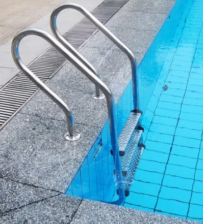 工厂oem泳池梯子游泳池304不锈钢316厚度1.0毫米1.2毫米抛光台阶防滑