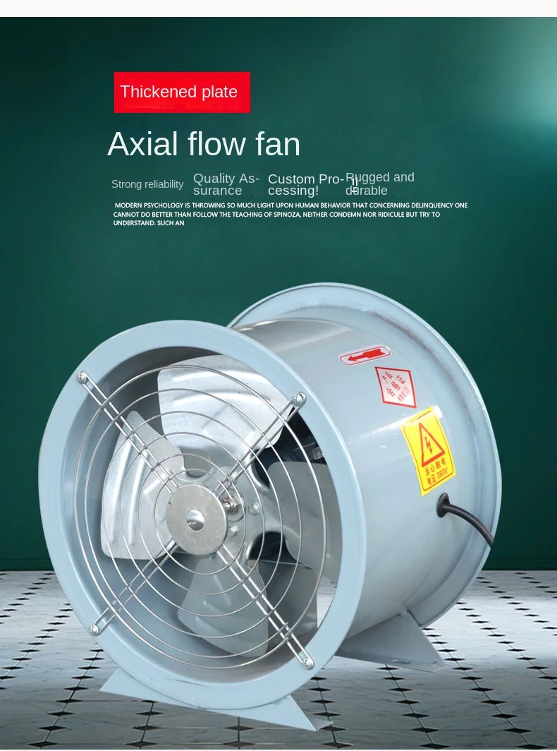 Axial Flow Exhaust Fan, T35, Explosion-Proof - detail 4