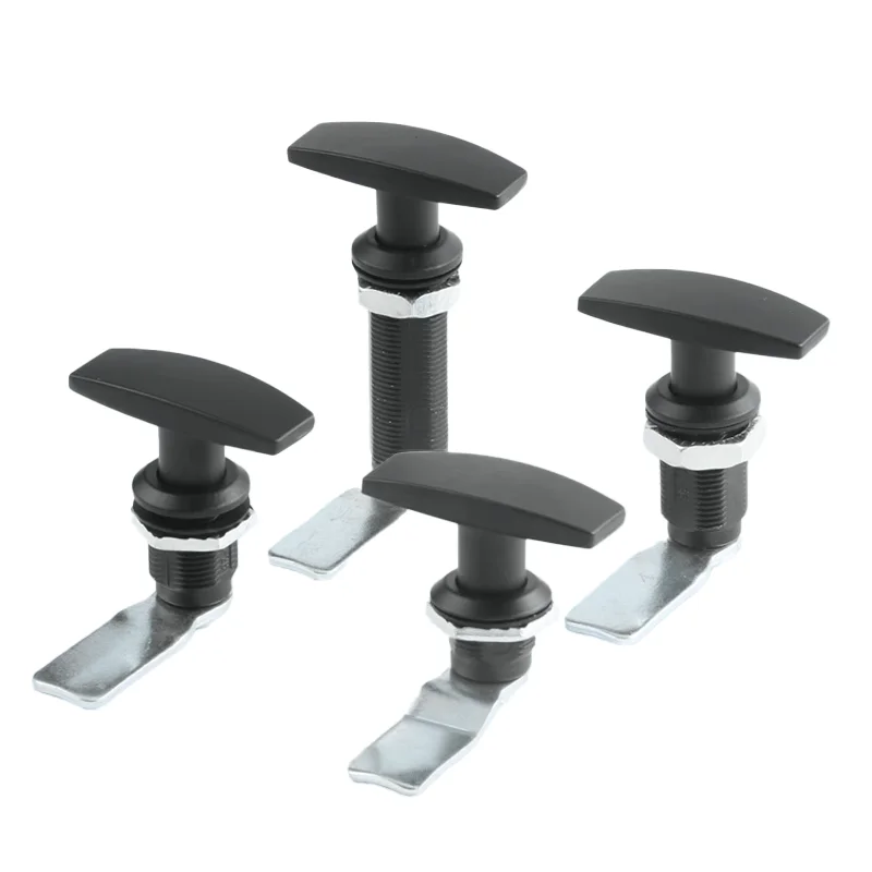 MS705-3U Industrial Cabinet Toggle Lock Chassis T-Handle Lock Distribution Box Mechanical Electrical Door Lock Alloy details