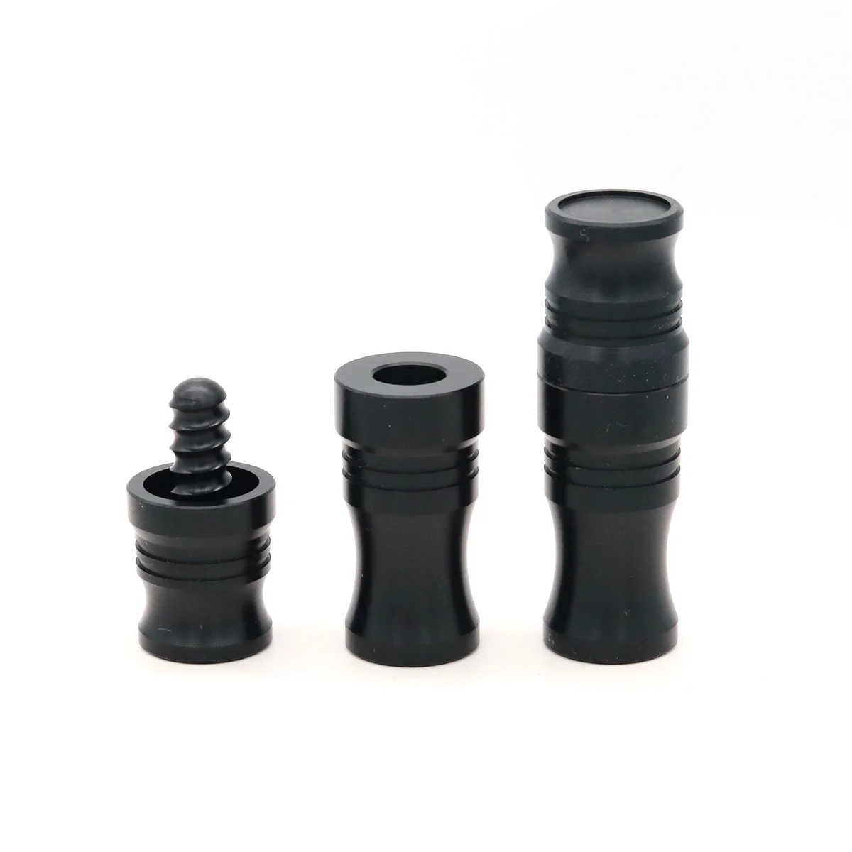 3 Pair Stick Joint Protector, 5/16 X 18 Pool Joint Thread Cap Black Pool Cue Joint Protectors Plastic For Players Pool Billiard Cues