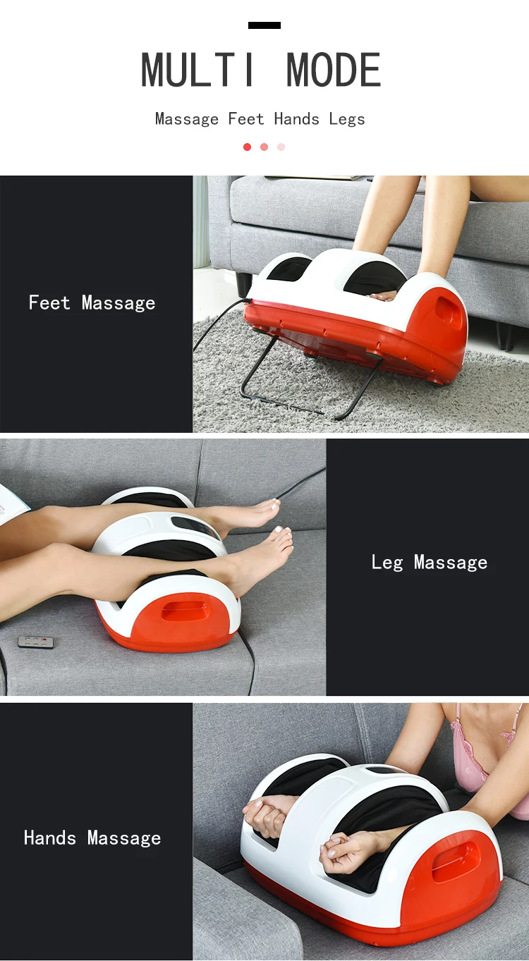 Massager Foot Electric Care Job Warmer Roller Calf Leg Massager Blood