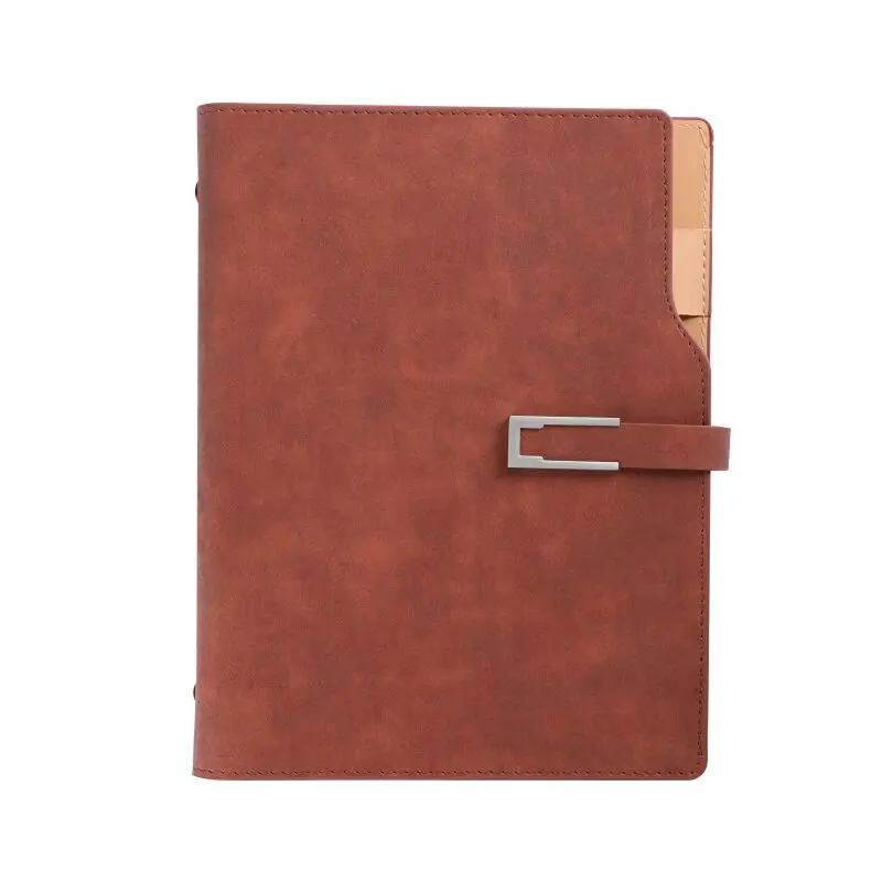 
wholesale Custom pu leather Cover 5 Subject Notebook 