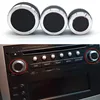 Automotive Audio Vehicle DVD Navigation Knob Cover CD Machine Volume Switch Aluminum Alloy Potentiometer Cap Modification DIY
