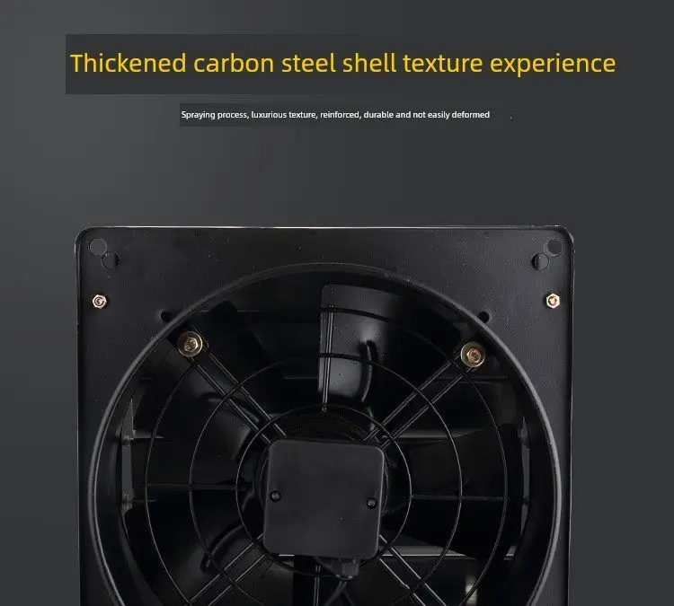 Shutter Square Exhaust Fan, 220V, Electric - detail 8